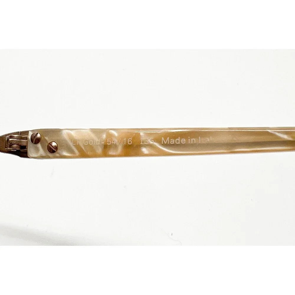 Signature Eyeglasses Women Gold Lewisville 745620 Rhinestone 54/16 135